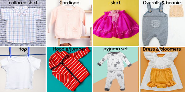 other types of baby clothes